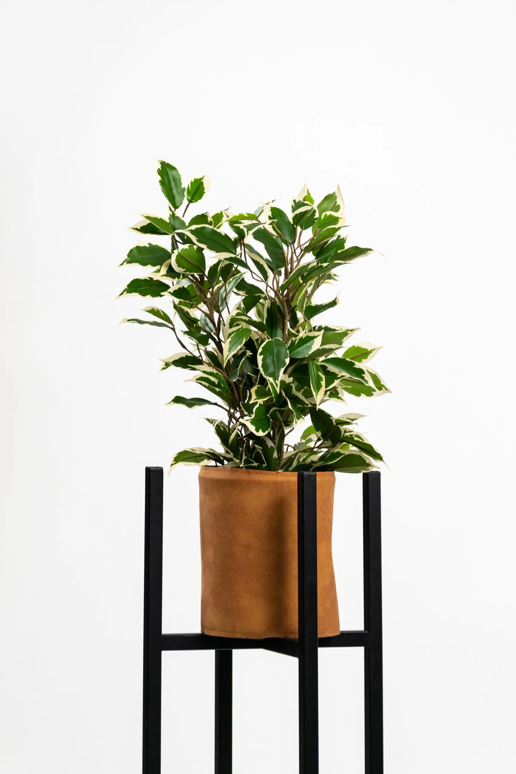 Kwietnik-stojak na donice CHOLET M metalowy czarny - LD_TZ000133