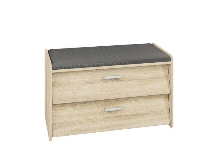 Szafka na buty PIK 07 z siedziskiem sonoma Szafka na buty PIK 07 z siedziskiem sonoma