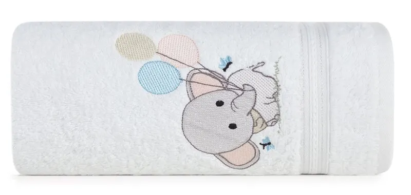 RĘCZNIK DZIECIĘCY BABY50 50X90 CM BIAŁY - EU_429119