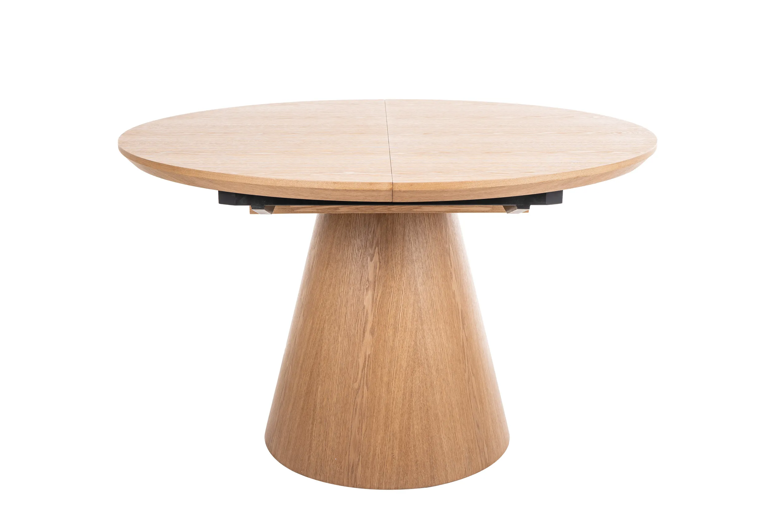 Stół okrągły rozkładany ANGEL II 120(160)x120 kolor dębu