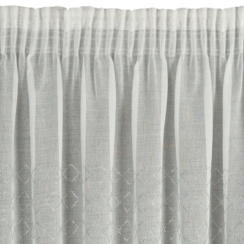 FIRANA GOTOWA KLEO NA TAŚMIE 350 X 270 CM BIAŁY - EU_453914