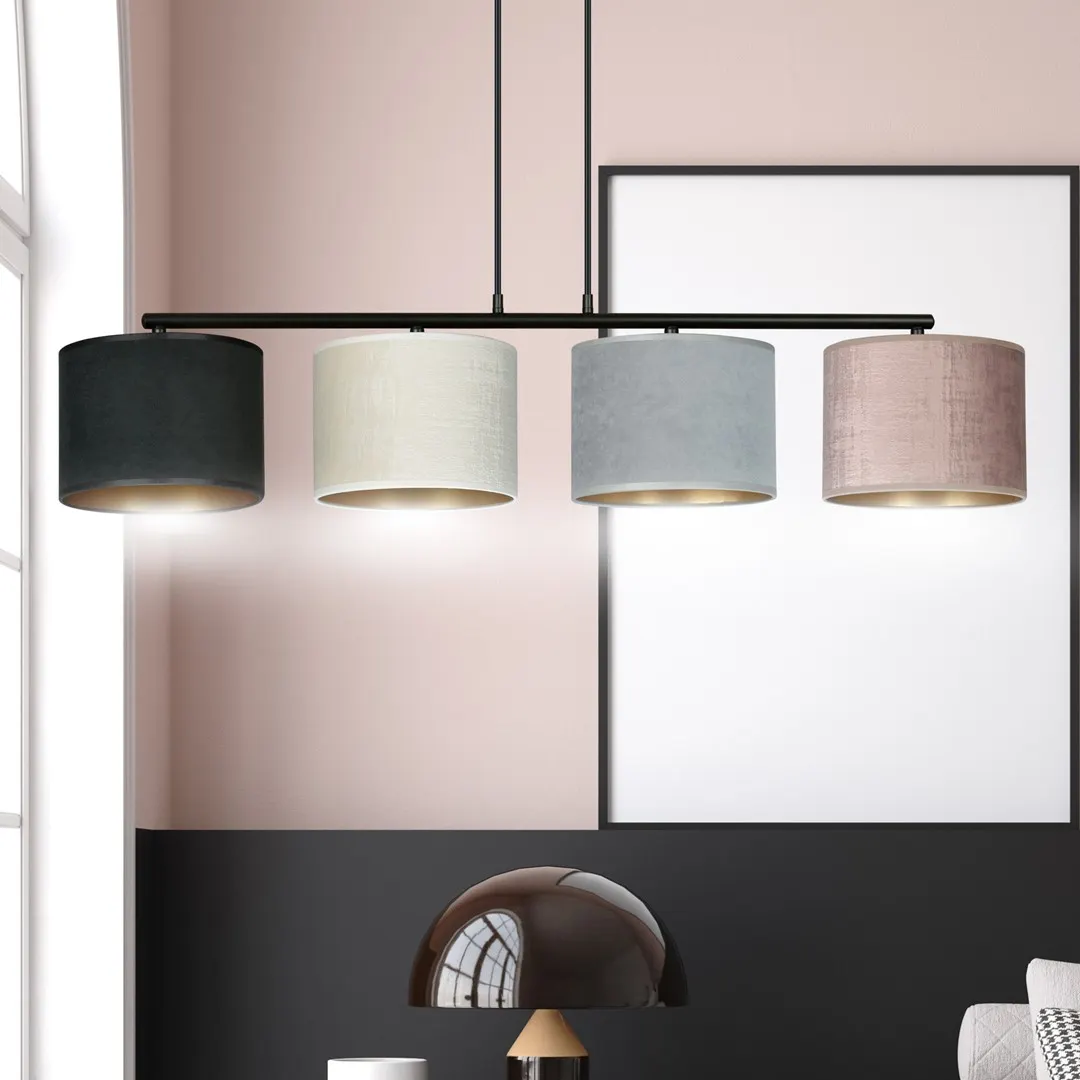 Lampa wisząca HILDE 4 Czarny MIX — zdjęcie 9