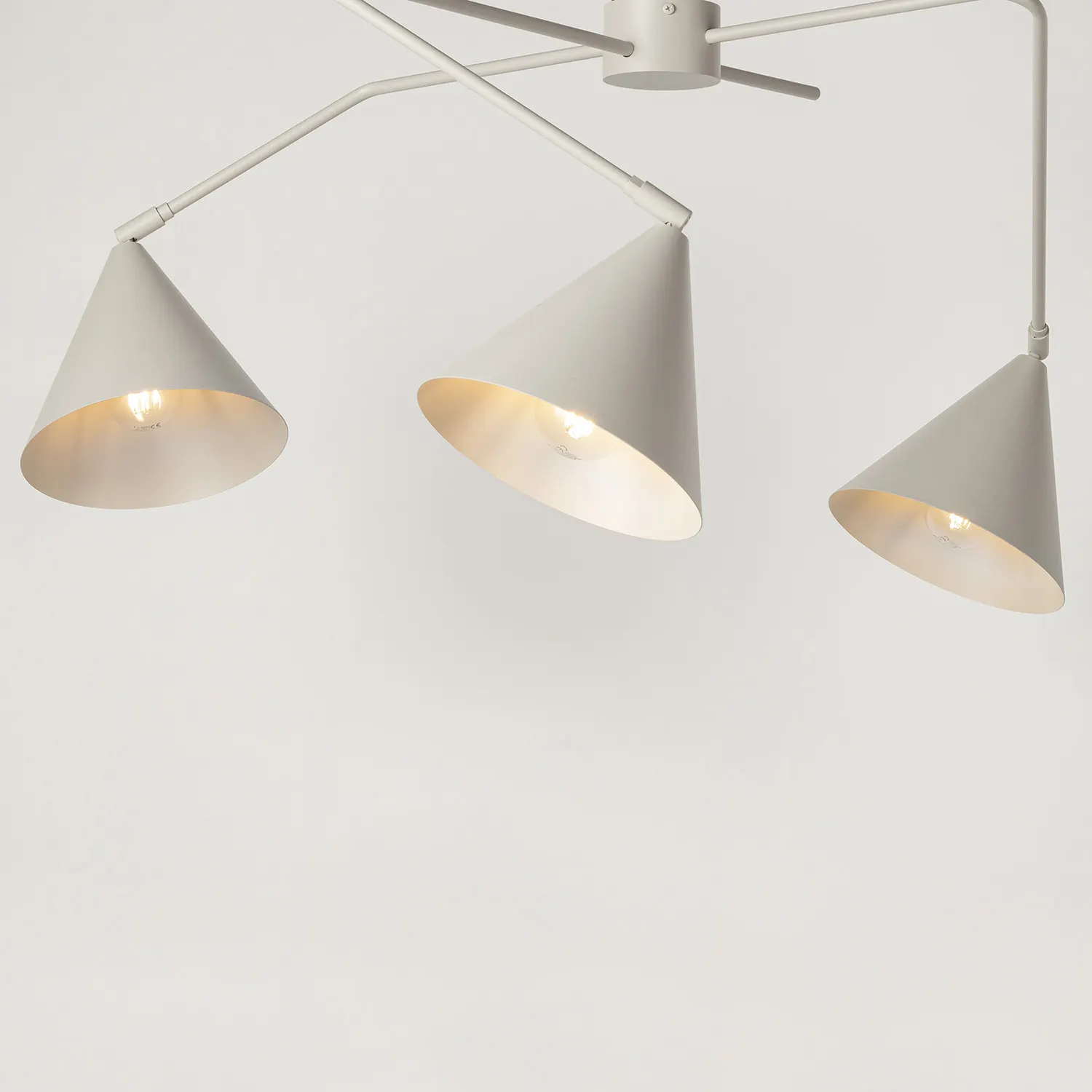 Lampa sufitowa/plafon GALAXY 3 beżowy - SI_40942