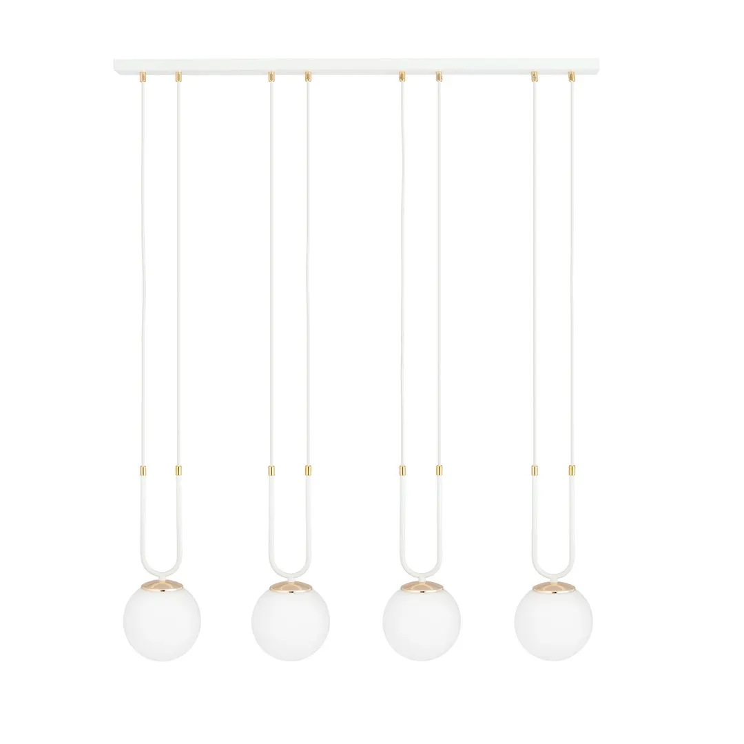 Lampa wisząca GLAM Biały 1115/4 - 1115/4