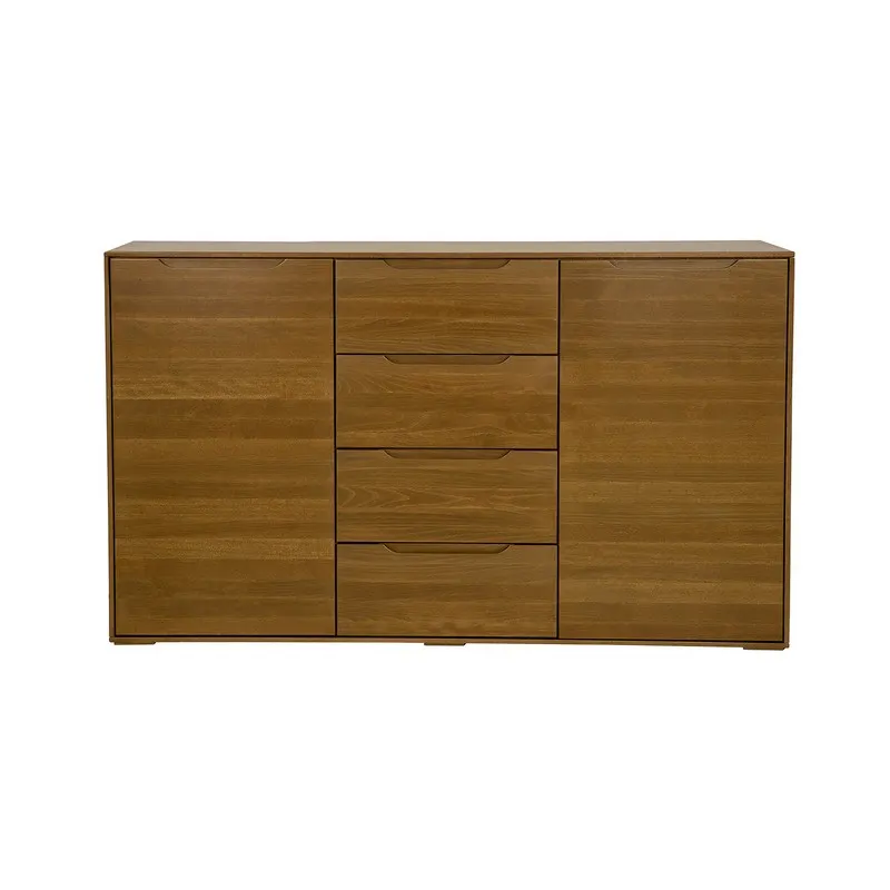 Komoda bukowa KD422 Orzech DREWMAX - 33738