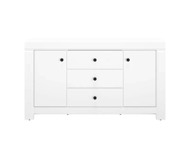 Komoda szeroka LAHTI 09 biała ML Meble - 1LAHT09-001