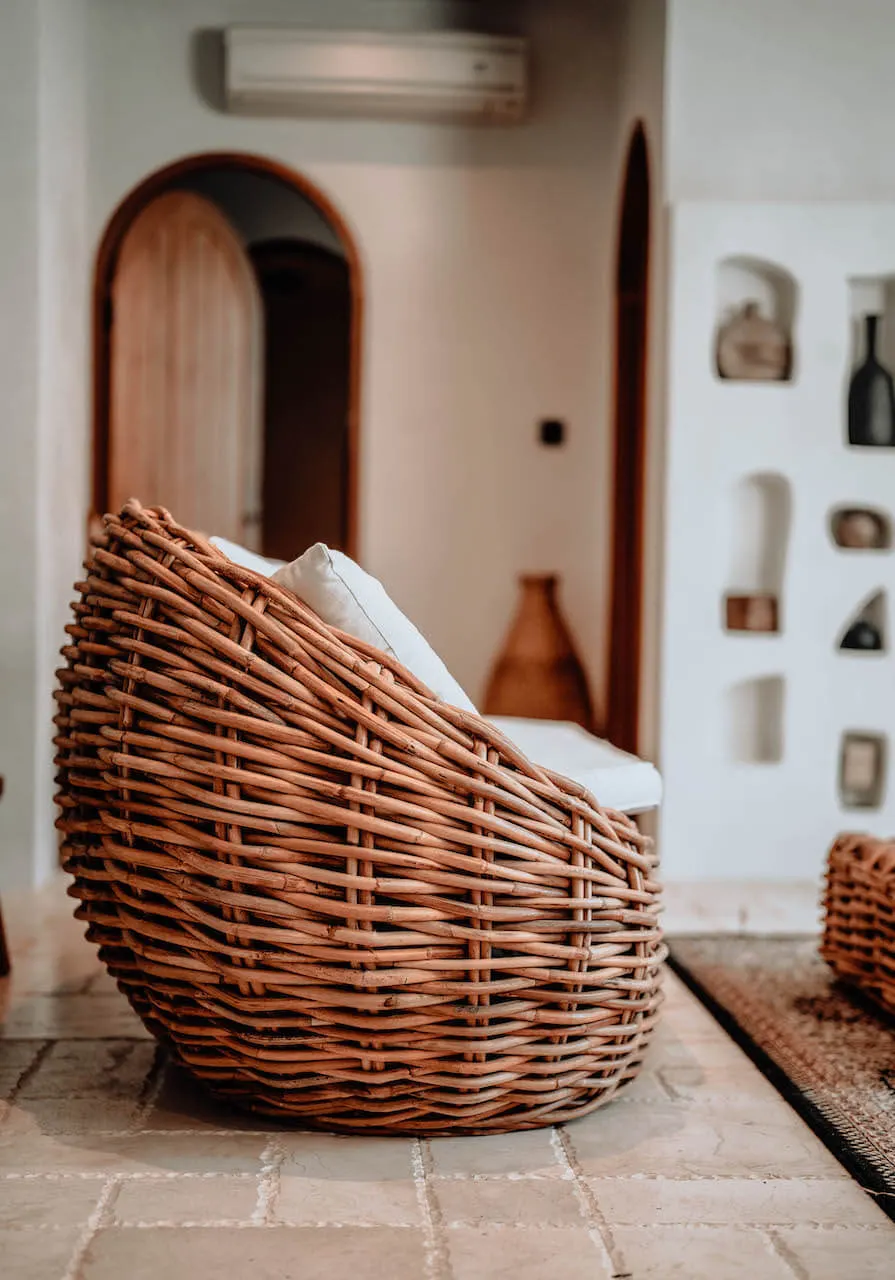 Sofa rattanowa INGKA HELEN 190 cm — zdjęcie 2