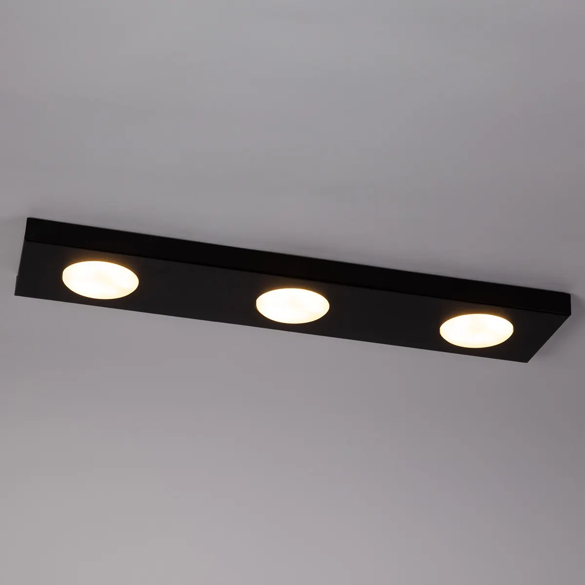 Plafon HERO 3 prostokąt czarny - SI_40921