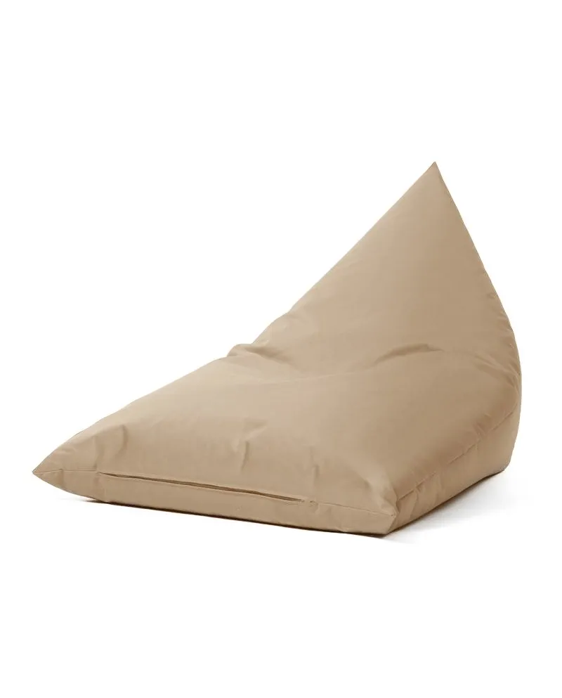 Pufa ogrodowa PYRAMID BIG BED piaskowa Meble, Poduszka, Wystrój domu