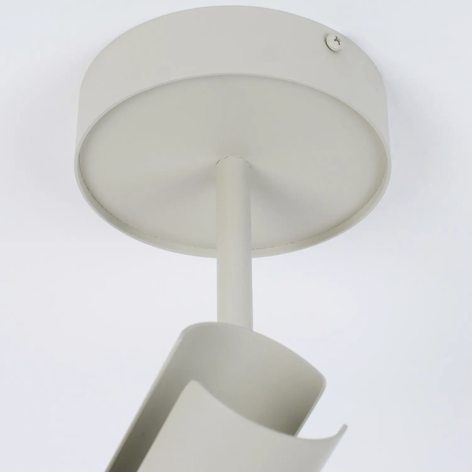 Plafon stalowy LEDA 1 szary beż - SI_41143