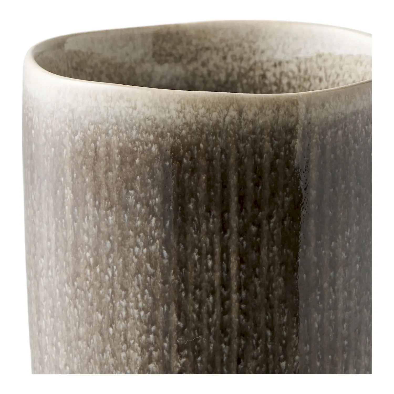 Kubek ceramiczny VIOLA 8x9,5 zestaw 4 szt. poj.360ml szary — zdjęcie 3