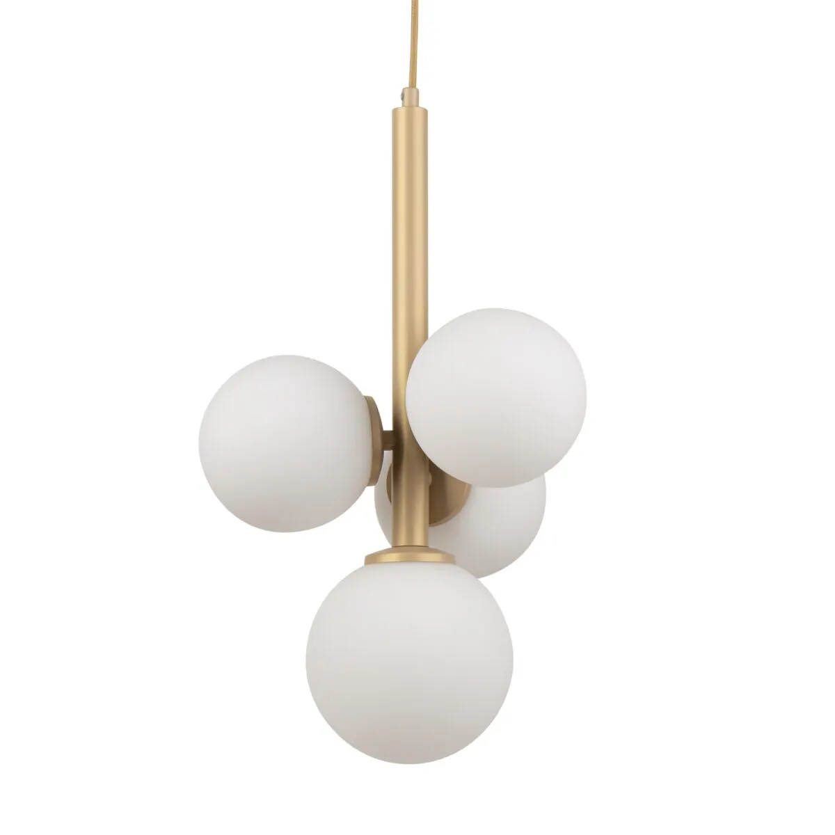 Lampa wisząca PERLA 4 złota - SI_33606