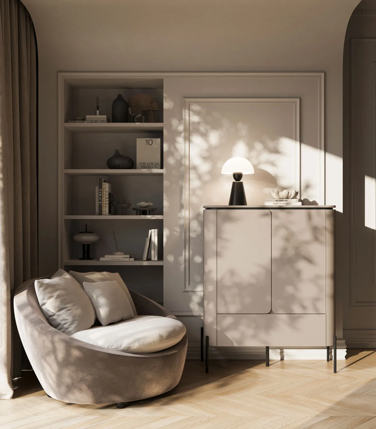 Komoda 2-dzwiowa z szufladą BELLO wysoka 98x123 congo - 24COOB42