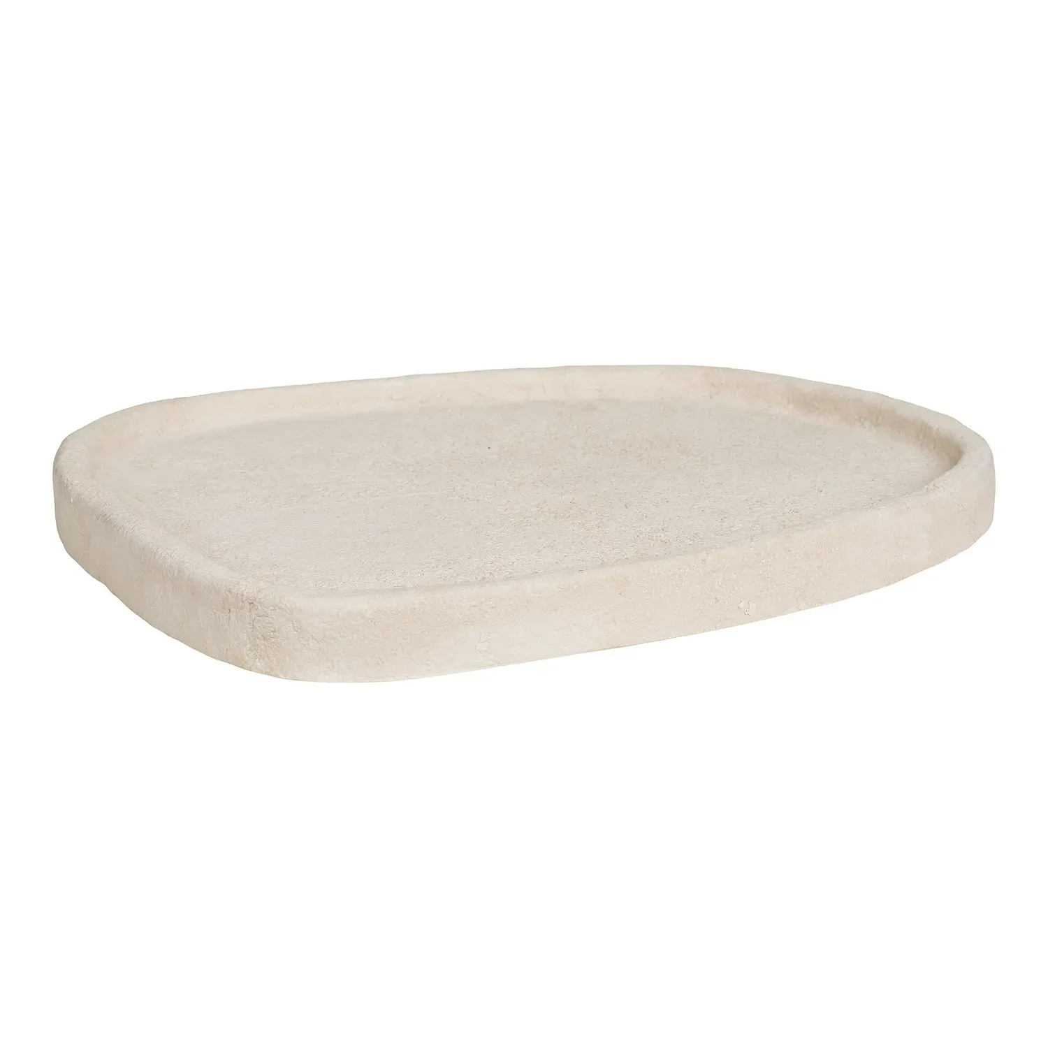 Taca cementowa TRAY 35x30x2,5 cm beżowa