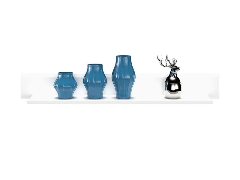 Półka ścienna LAHTI 18 biała 117 cm - 1LAHT18-001