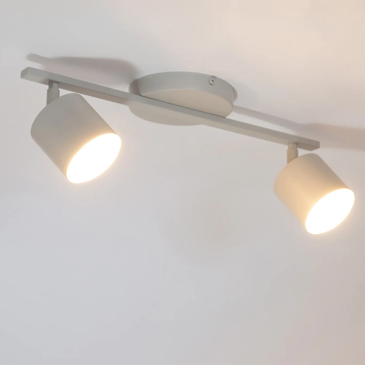 Plafon stalowy MILA 2 szary beż - SI_41353