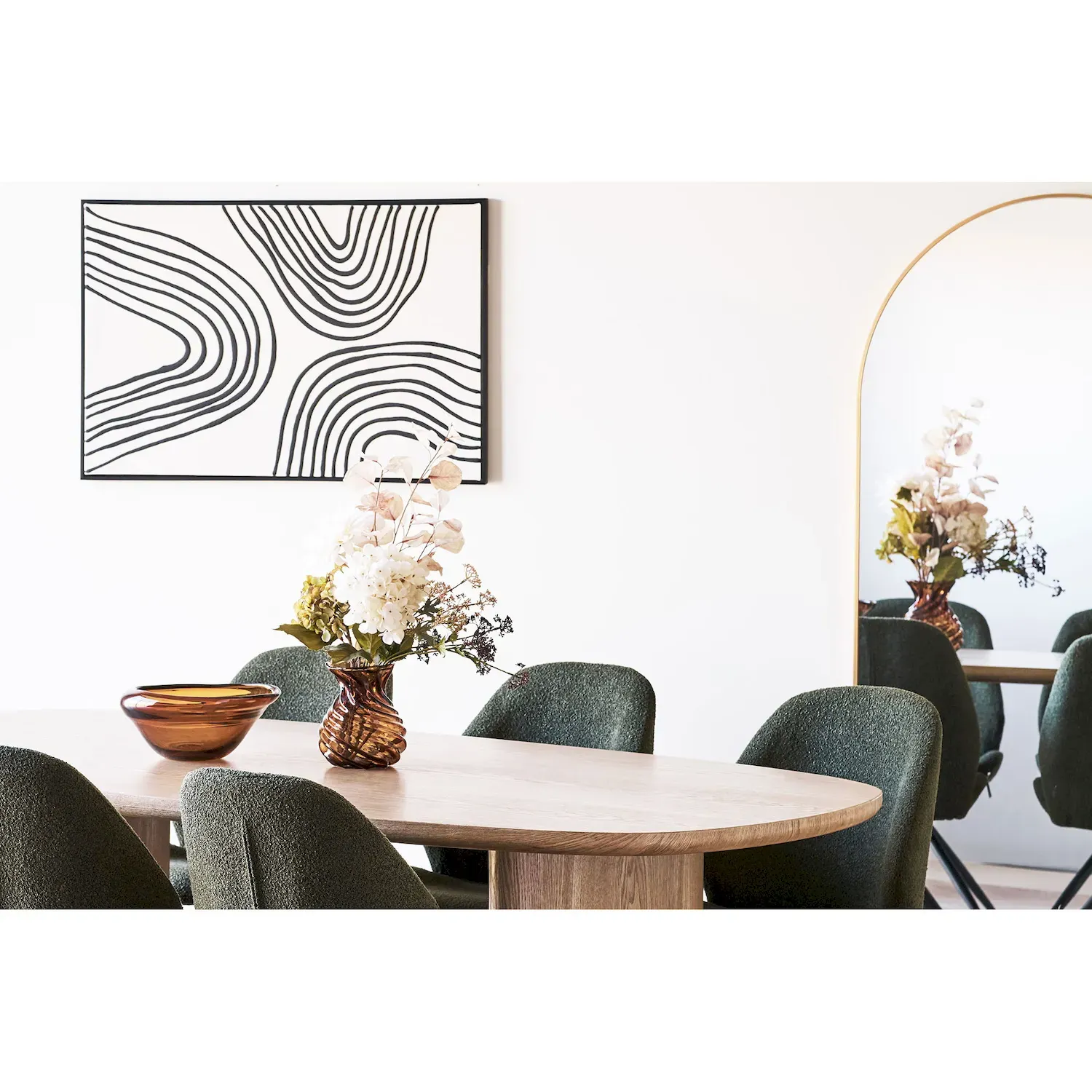 Misa dekoracyjna ze szkła dymionego BOWL 29x26x11cm brązowa - 4501360