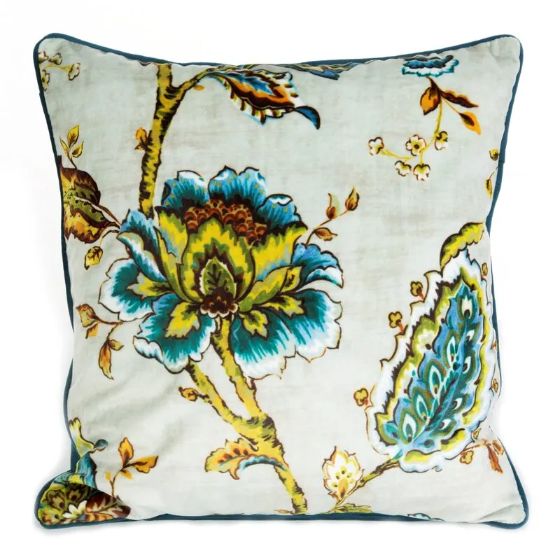 POSZEWKA VELVET 18 45X45 CM KREMOWY