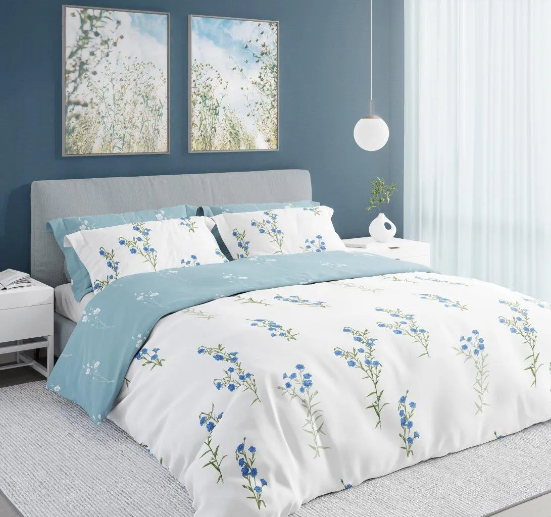 Pościel komplet COTTAGE HOME 015 bawełna 160X200+2X70X80 wielokolorowy - FARO_30010