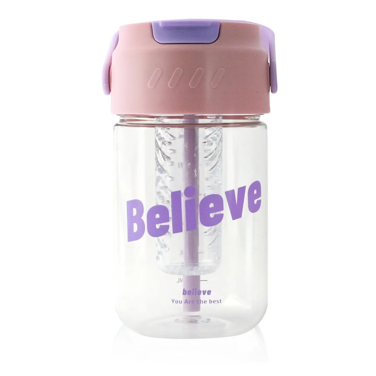 Bidon DUKA CASUAL 600 ml różowy