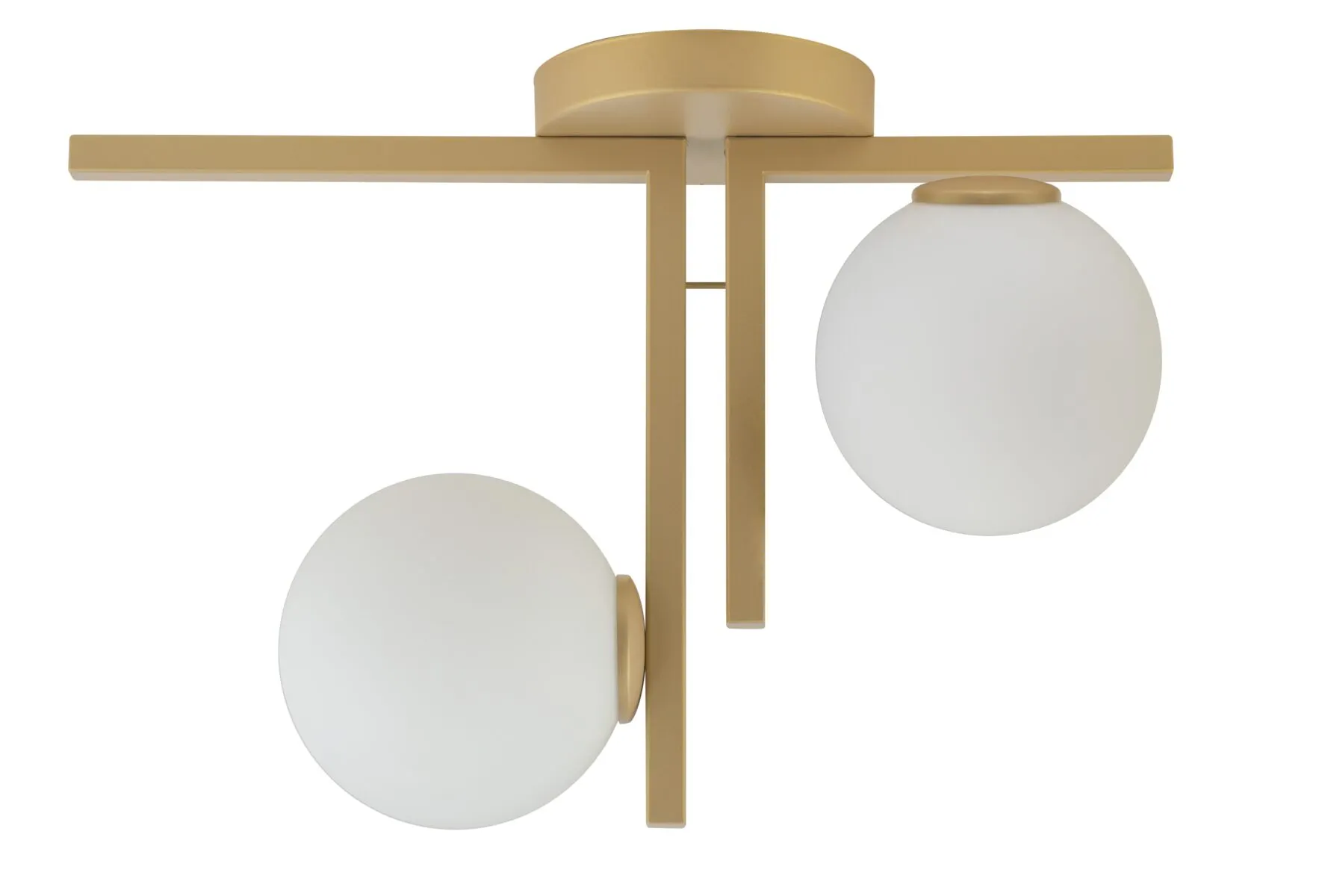 Lampa sufitowa/plafon ANDY biało-złoty
