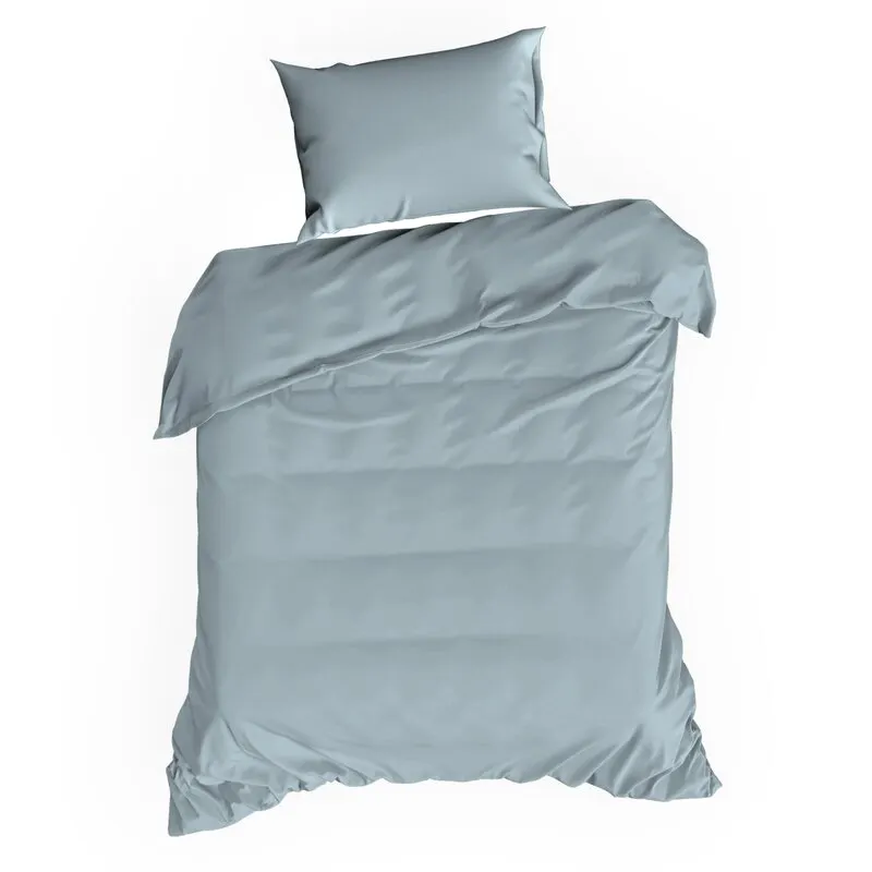 Komplet pościeli satynowej NOVA3 140 X 200 cm Błękitny Komplet pościeli satynowej NOVA3 140 X 200 cm Błękitny