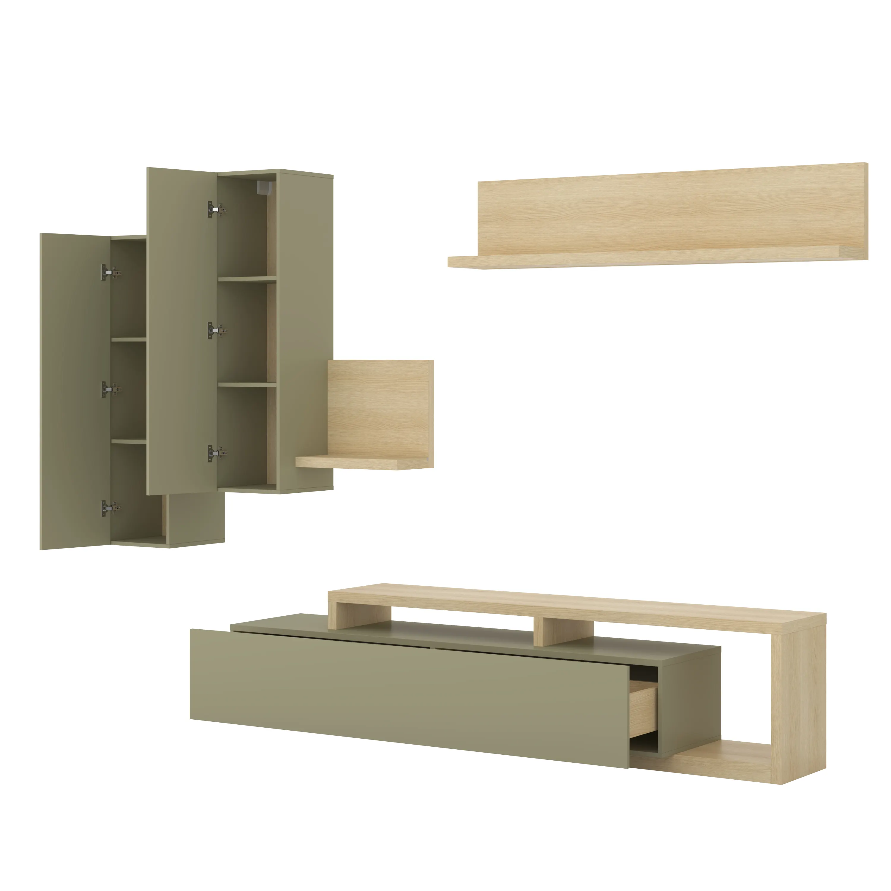 image regał, szafka, meble, drewno, zielony