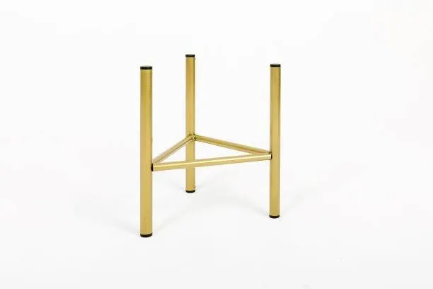 Kwietnik-stojak na donice metalowy DIJON L złoty - LD_TZ000057