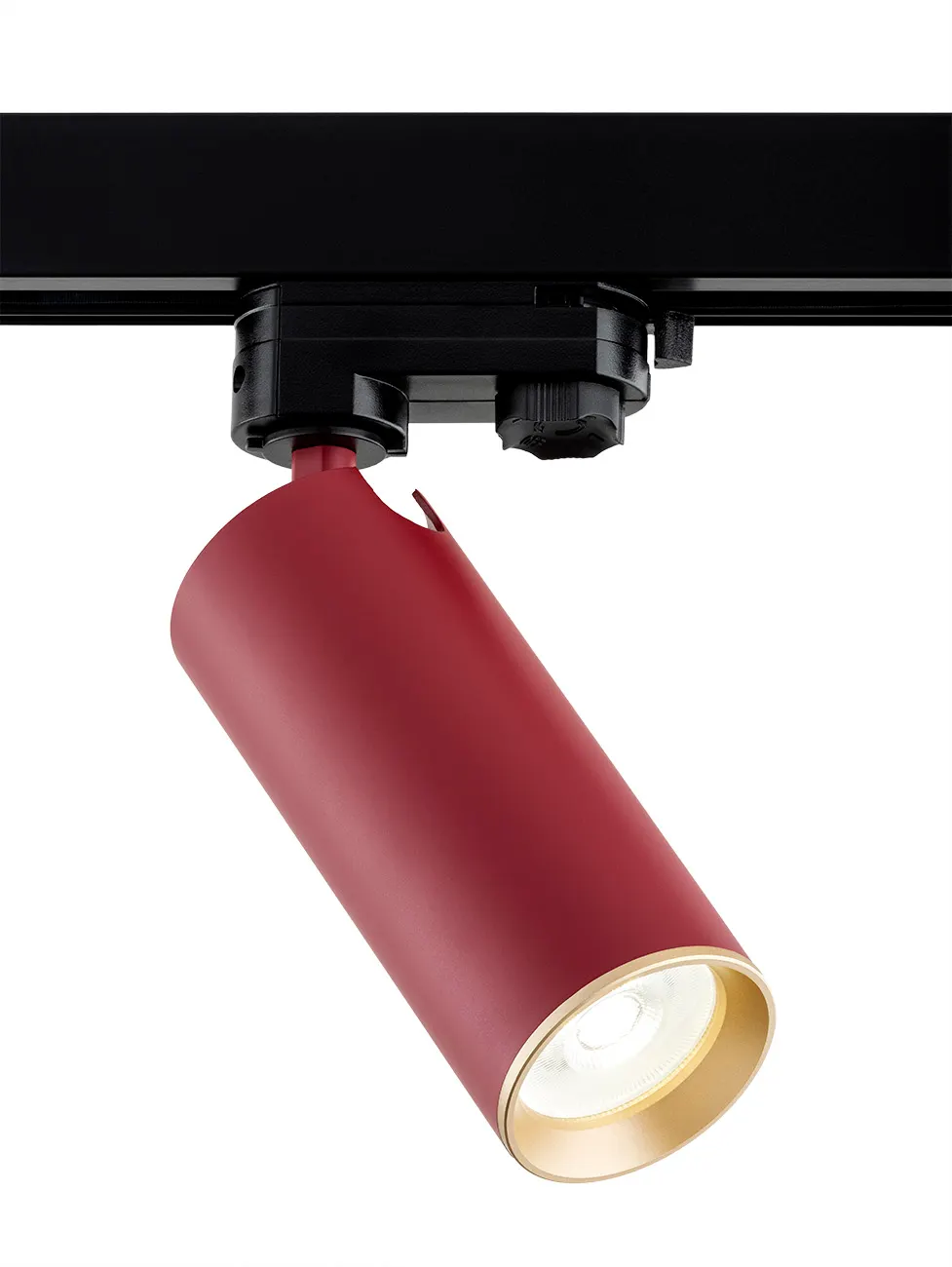 Reflektor TORELLO do szynoprzewodów T-RACK czerwony złoty regulacja Reflektor TORELLO do szynoprzewodów T-RACK czerwony złoty regulacja