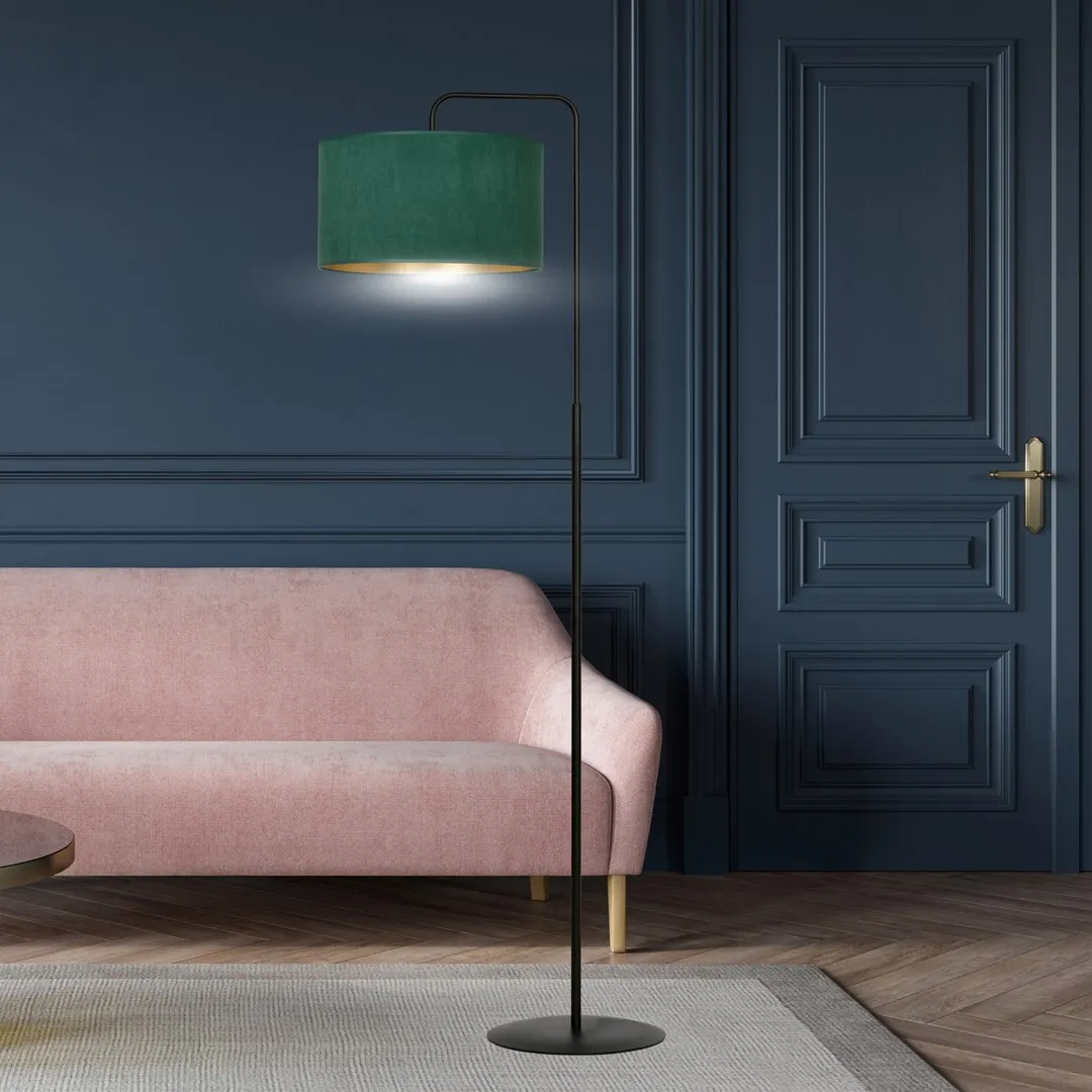 Lampa stojąca HILDE LP1 czarny zielony — zdjęcie 7
