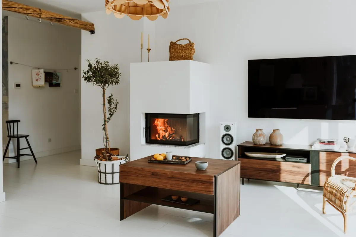 Szafka RTV Borga 03 dąb catania, czarna 155x55x41 - BG3DCC