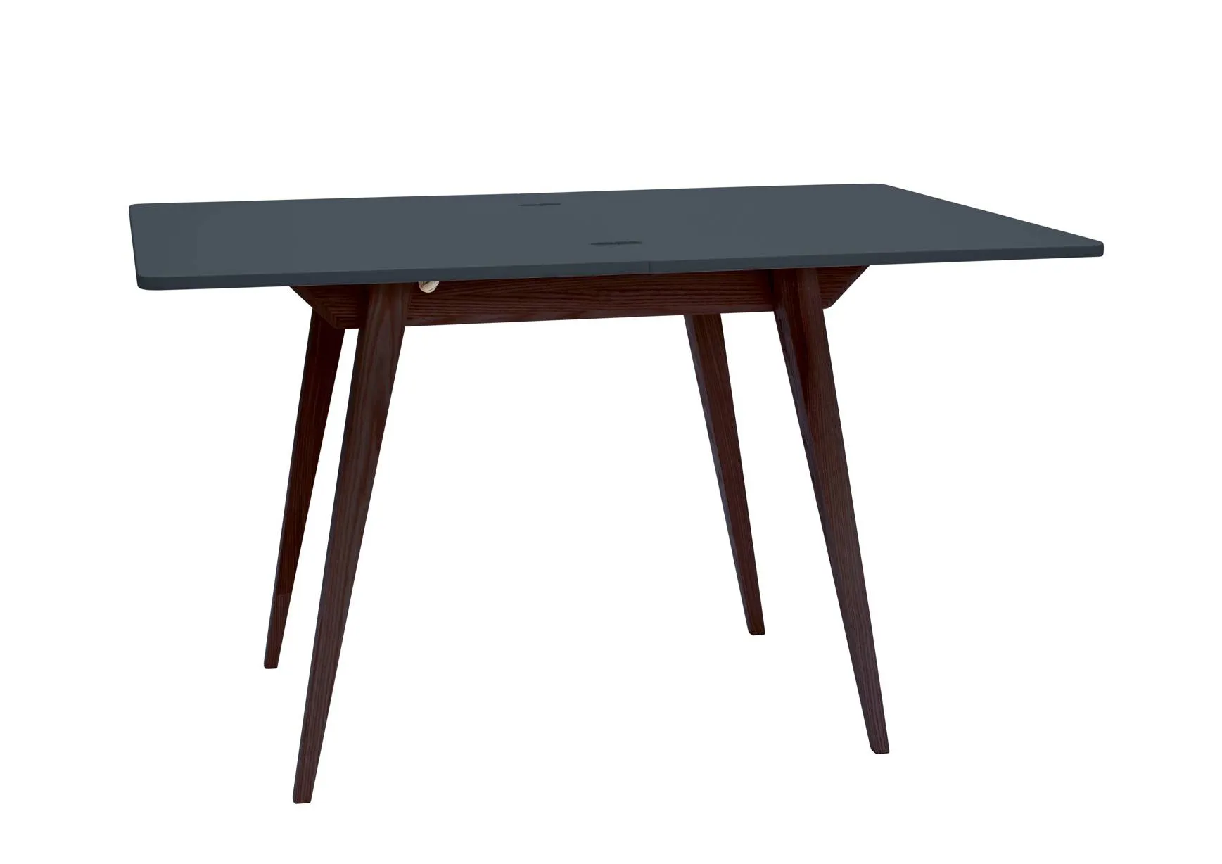 Stół rozkładany ENVELOPE 65x90-130cm grafitowy orzech - NRAGABATE_E3_WAL