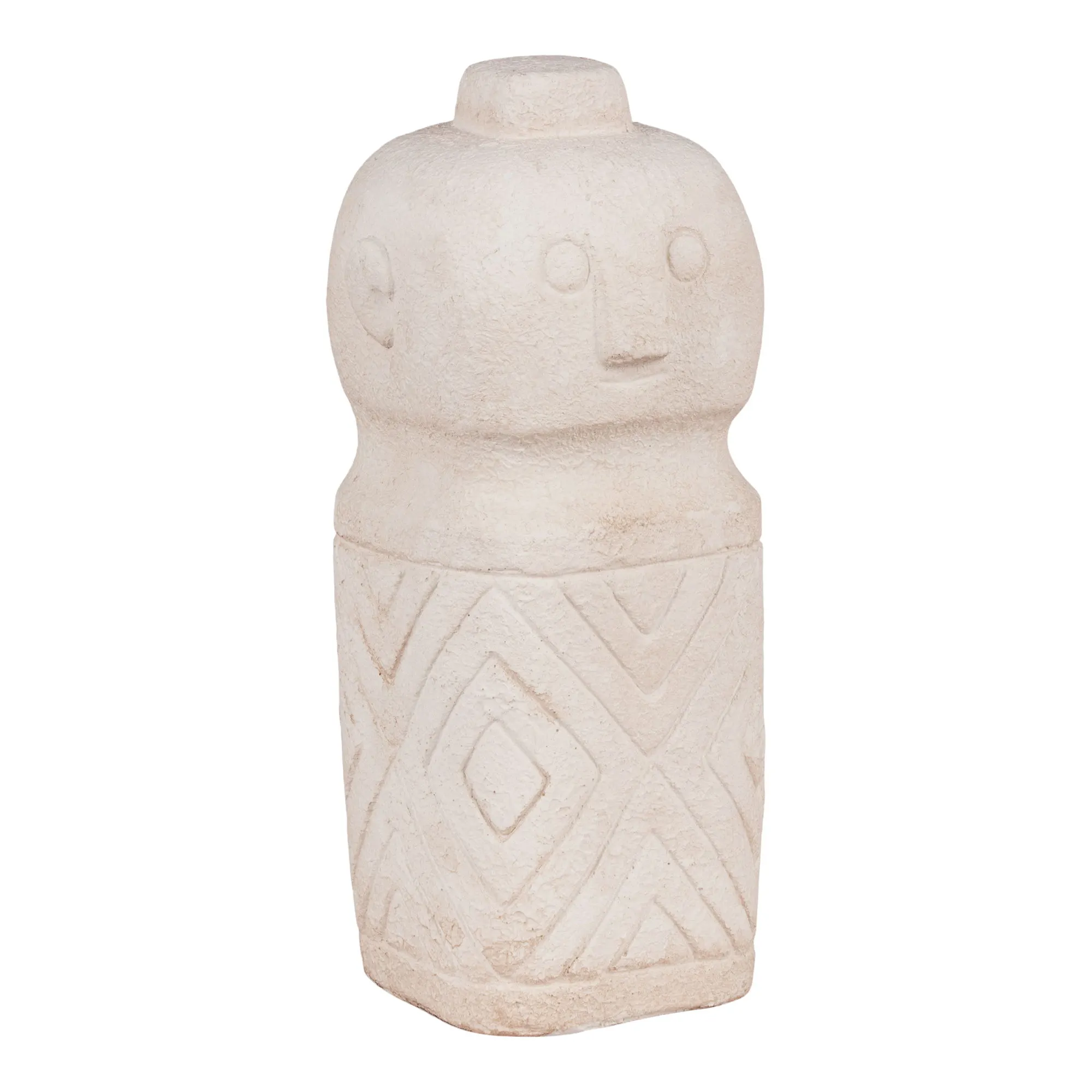 Dekoracja cementowa DECORATION 65x65x15 cm beżowy