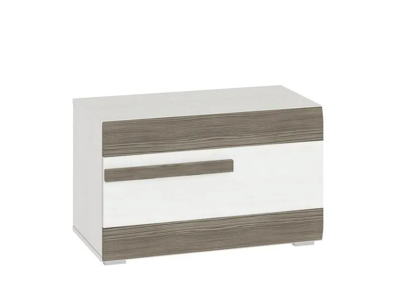 Szafka na buty z półką BLANCO 21 sosna śnieżna Szafka na buty z półką BLANCO 21 sosna śnieżna