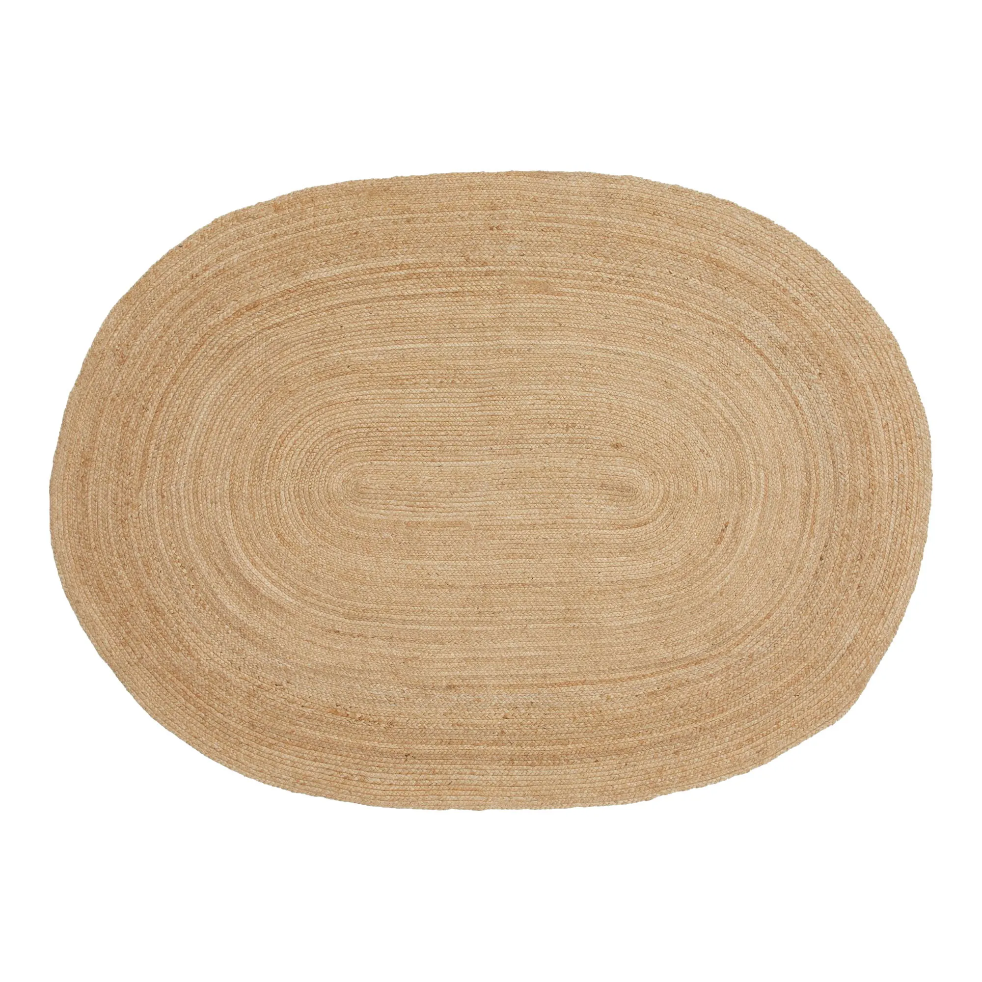 Dywan owalny pleciona juta BOMBAY 140x200 naturalny Dywan owalny pleciona juta BOMBAY 140x200 naturalny