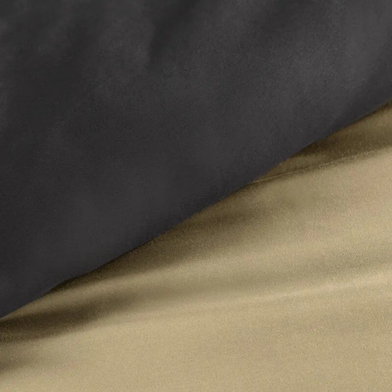POŚCIEL H 220 X 200 CM BEŻOWY CZARNY - EU_440328
