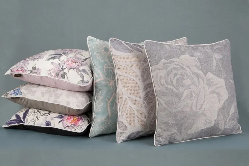 POSZEWKA LEN 10 45 X 45 CM STALOWY - EU_415419