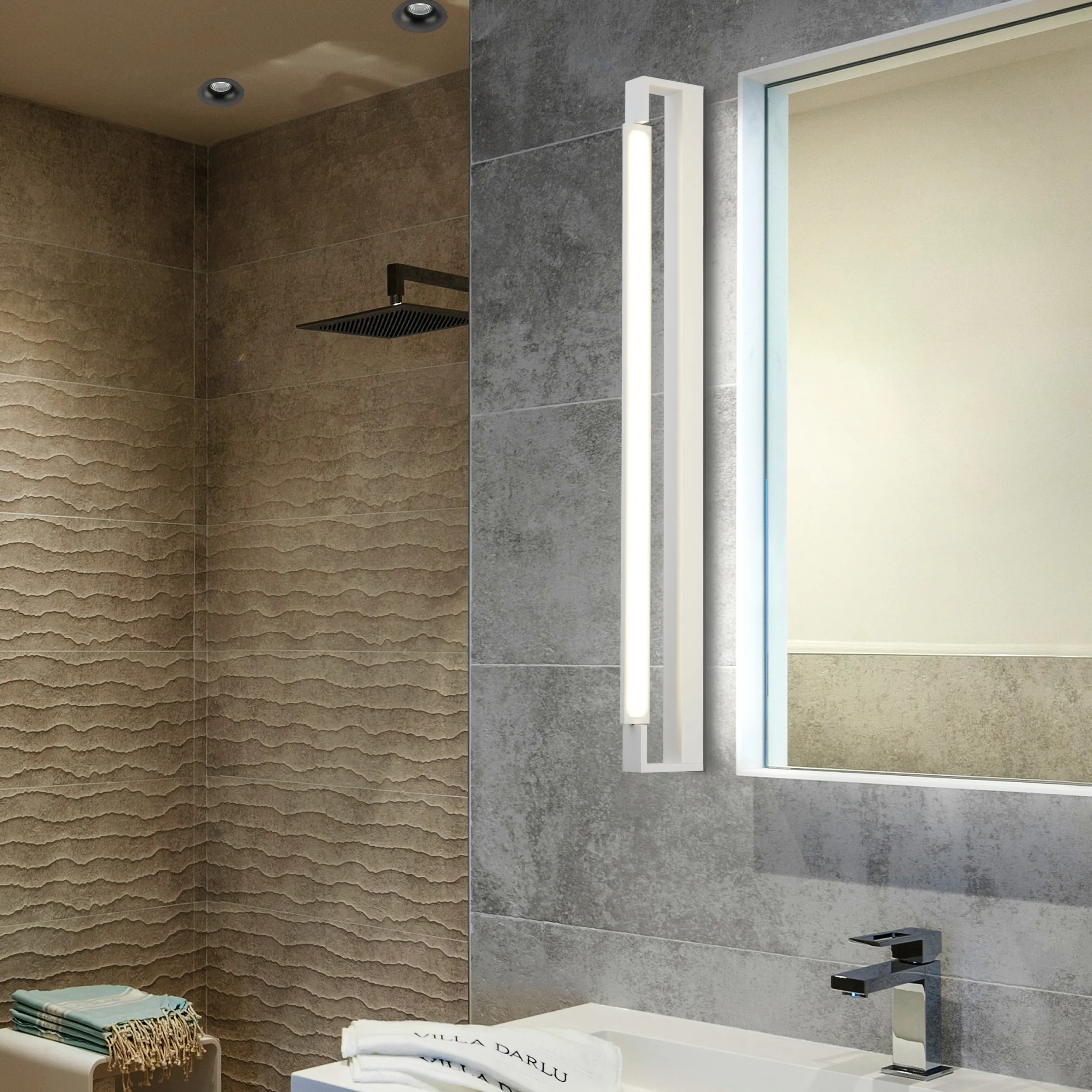 Kinkiet DEKSTER LED 15W biały regulowany 90x12x4cm - TK_3502