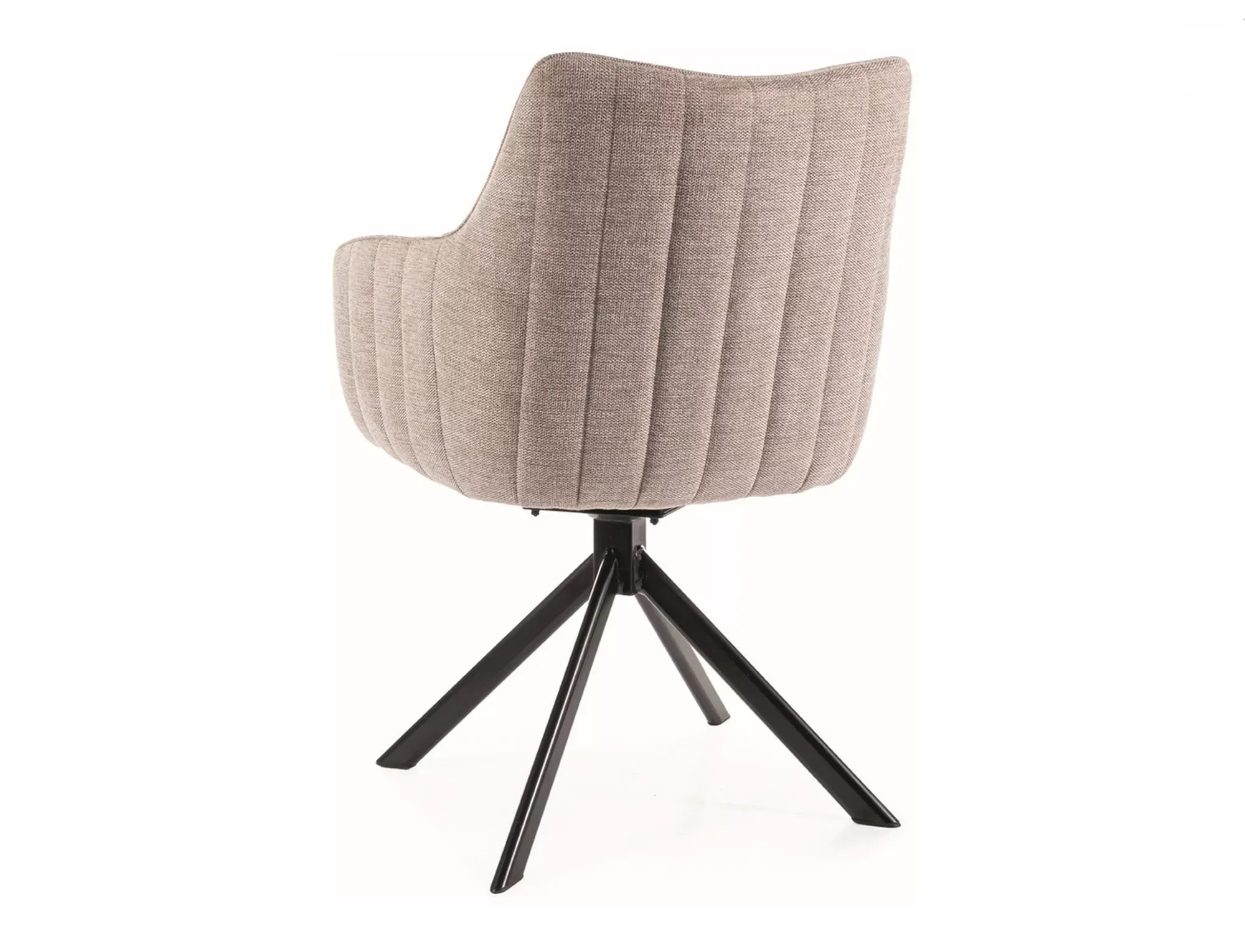 Krzesło obrotowe 180° AZALIA BREGO 31 beżowy metalowe nogi - AZALIABRCJBE