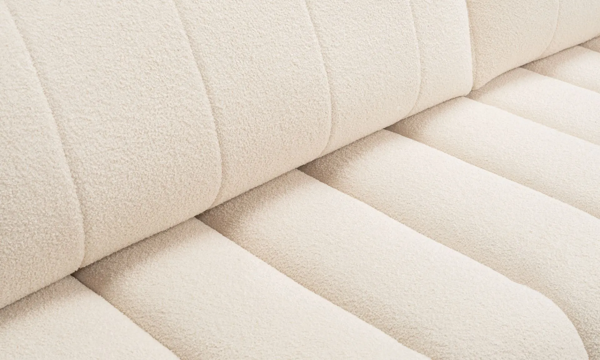 Narożnik rozkładany z pojemnikiem BALOO LAMBI 276 cm lewostronny beżowy - BALOO_NAR_LAMBI8_P