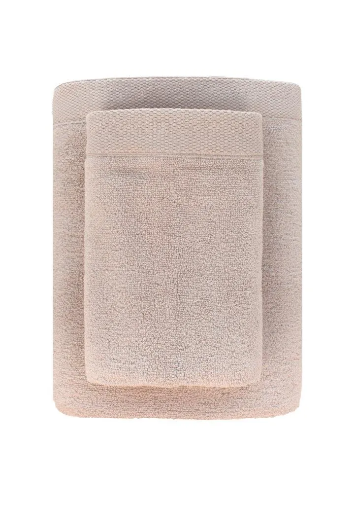 Ręcznik frotte MISTY 70x140 gramatura 450 beżowy - FARO_29464