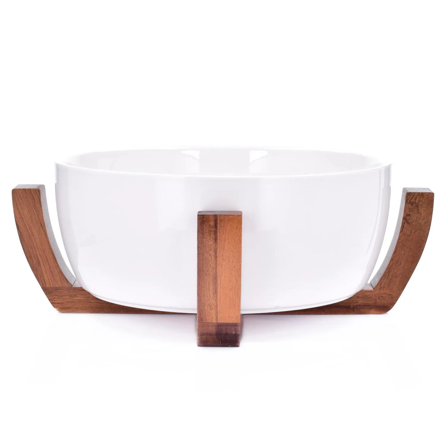 image misa, bowl, drewniana podstawka, ceramiczna miska, podstawka drewniana