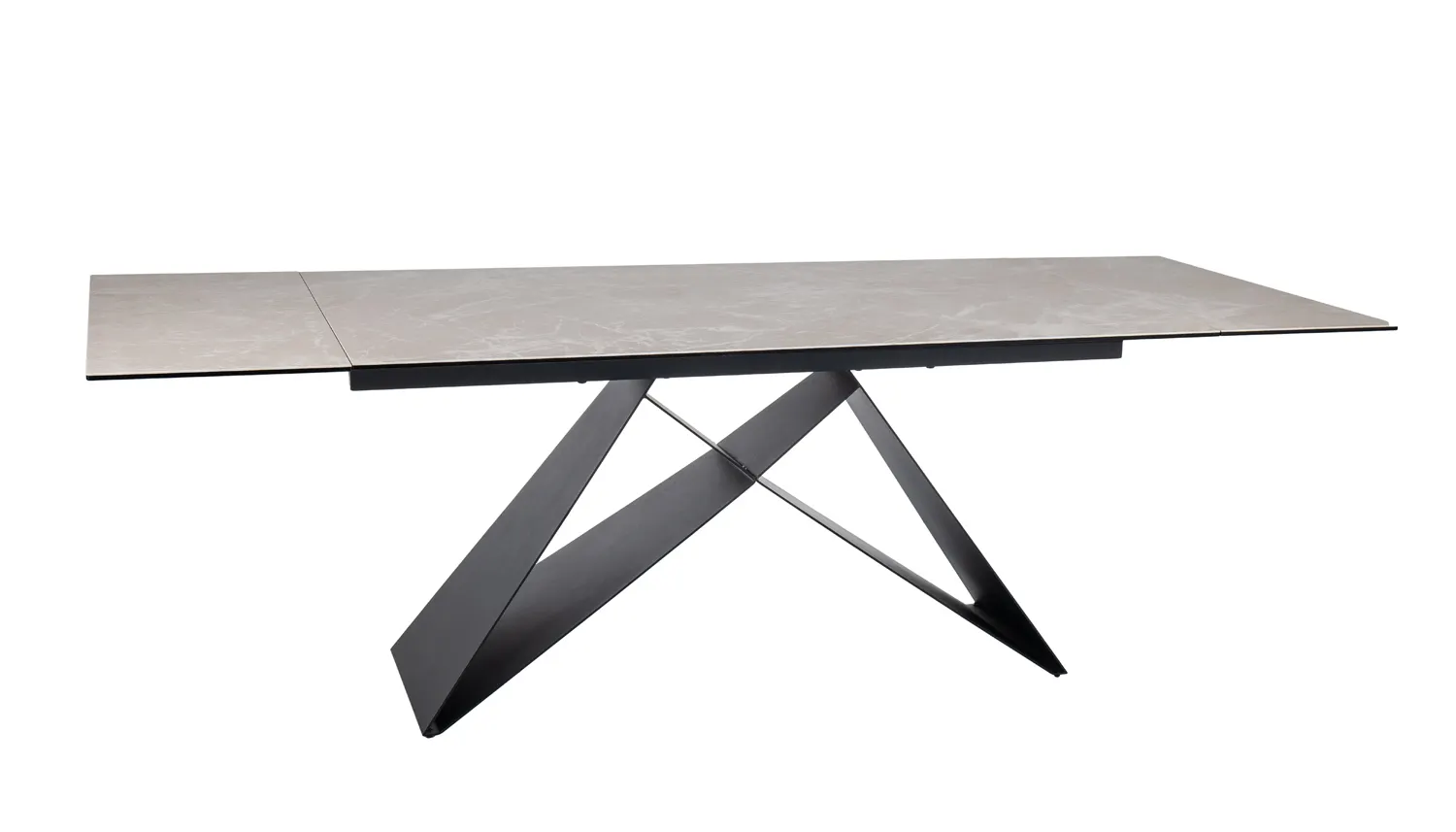 Stół rozkładany WESTIN CERAMIC ceramika Diamond Cream 90x160-240 cm