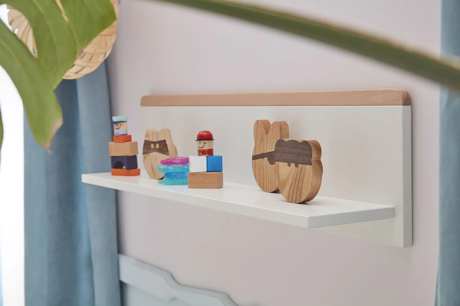 Półka wisząca SNAP 91 cm biała - PIN_023-050-210