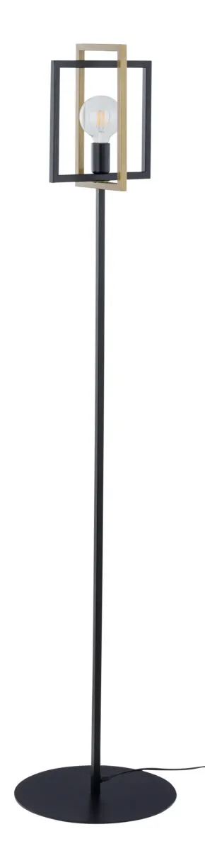 Lampa podłogowa EDEN czarno-złota - SI_50253
