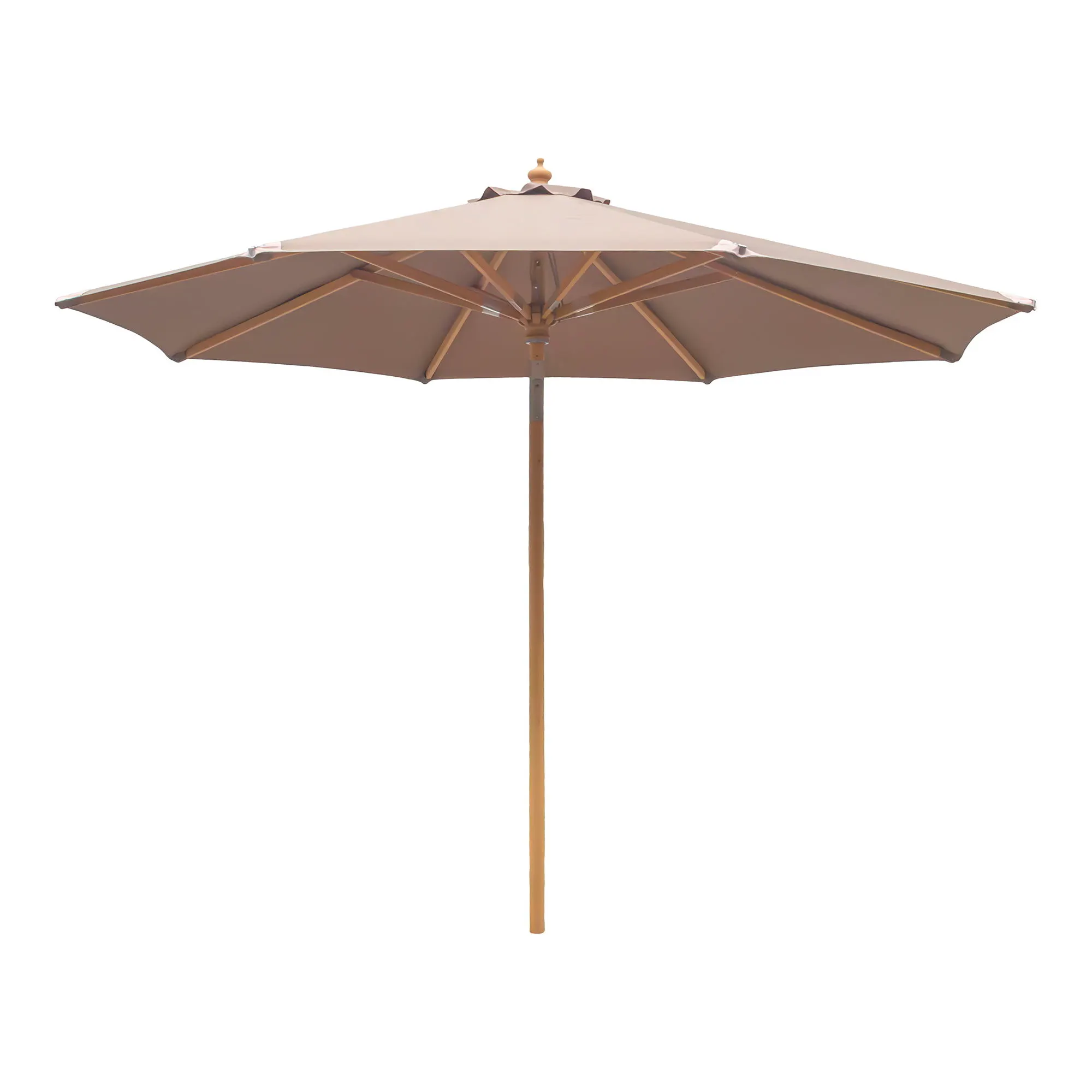 Parasol ogrodowy z możliwością pochylenia AUSTIN fi300 drewniany drążek beżowy Baldachim, Mieszkanie, Patio, Parasol, Parasol ogrodowy
