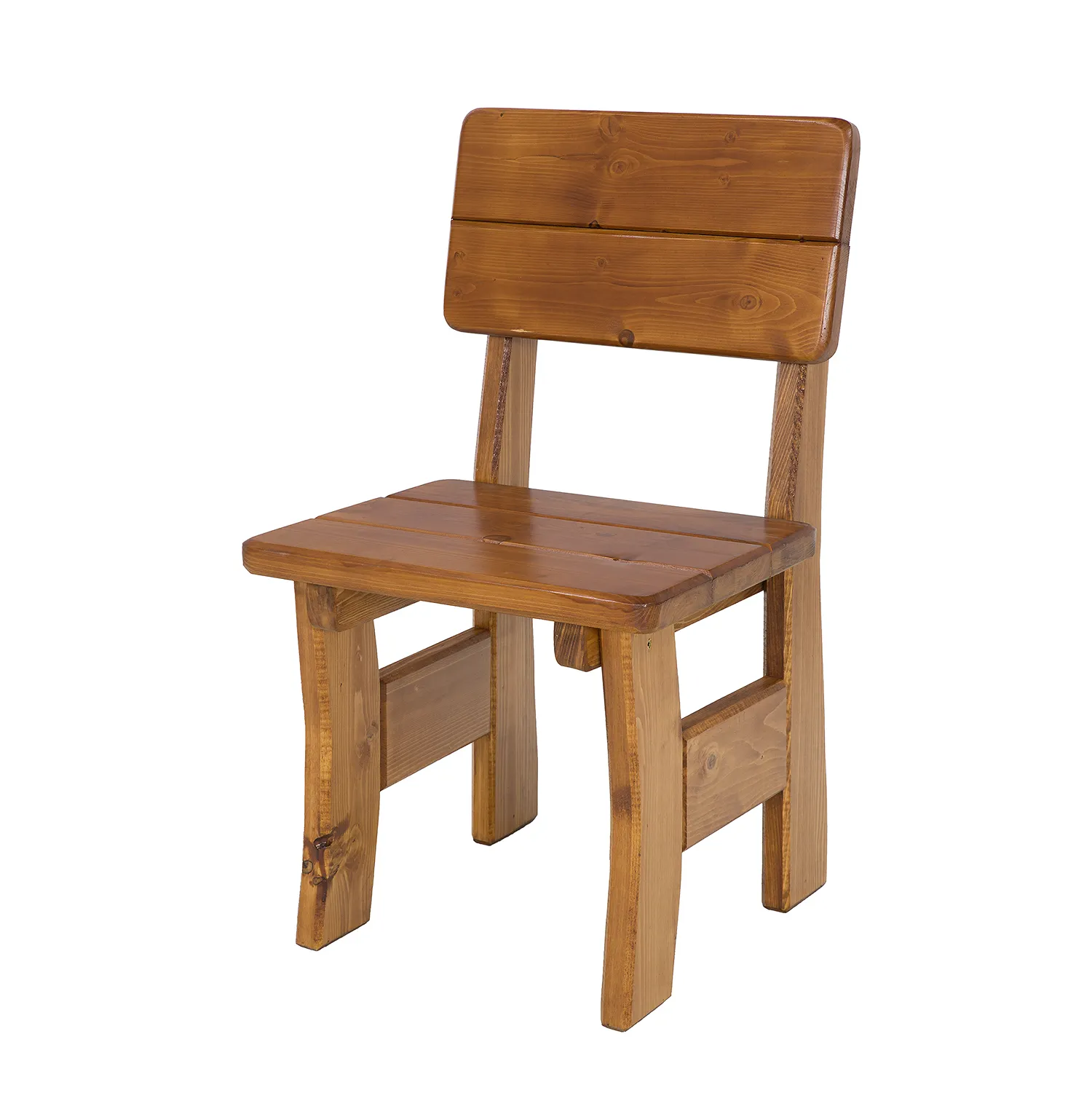 Krzesło ogrodowe drewniane HUGO świerko kolor świerk dąb - DR_MO262_KRZESLO