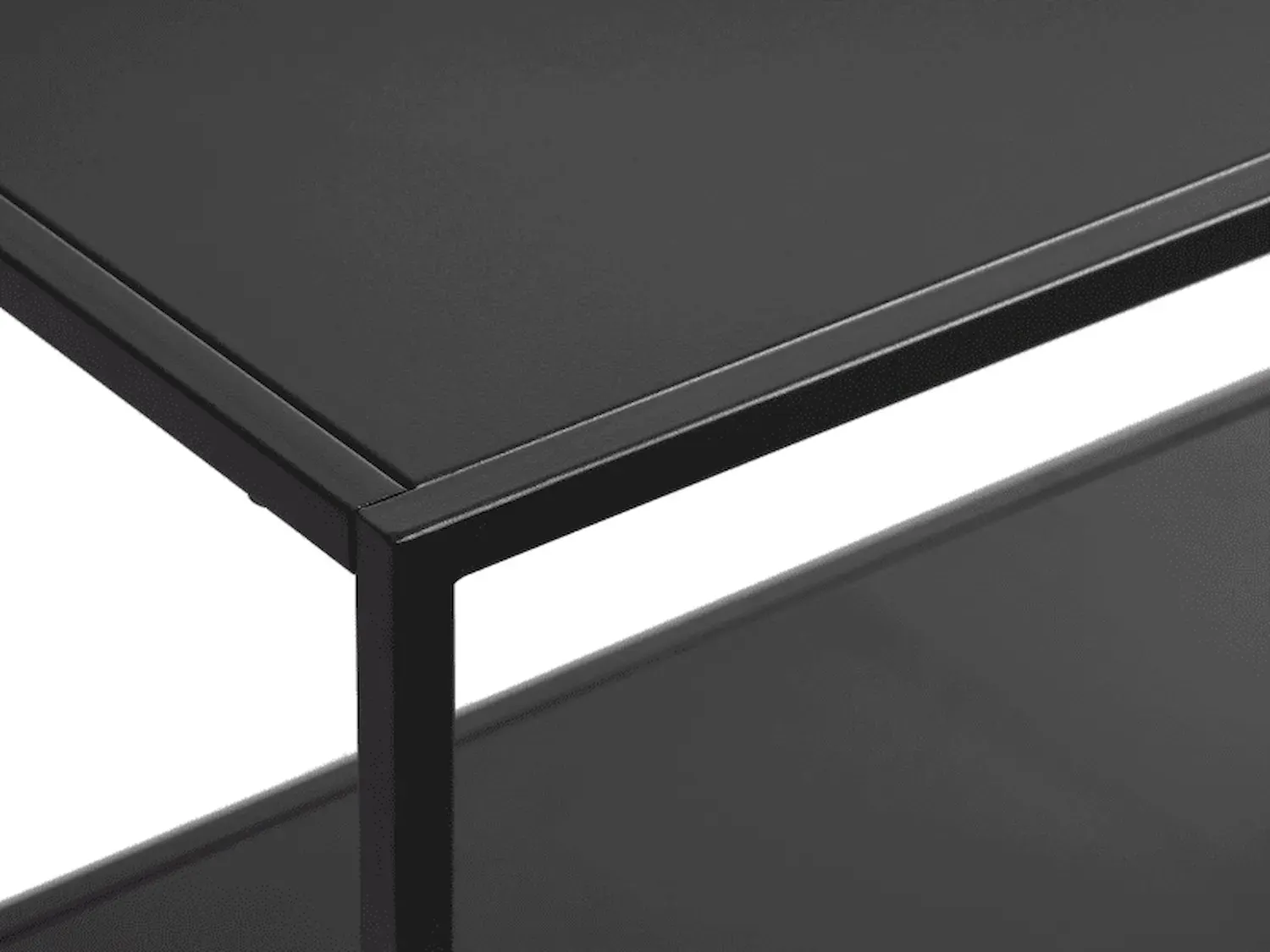 Regał wysoki MALIBU 1-drzwiowy czarny/złoty - UN_46190600