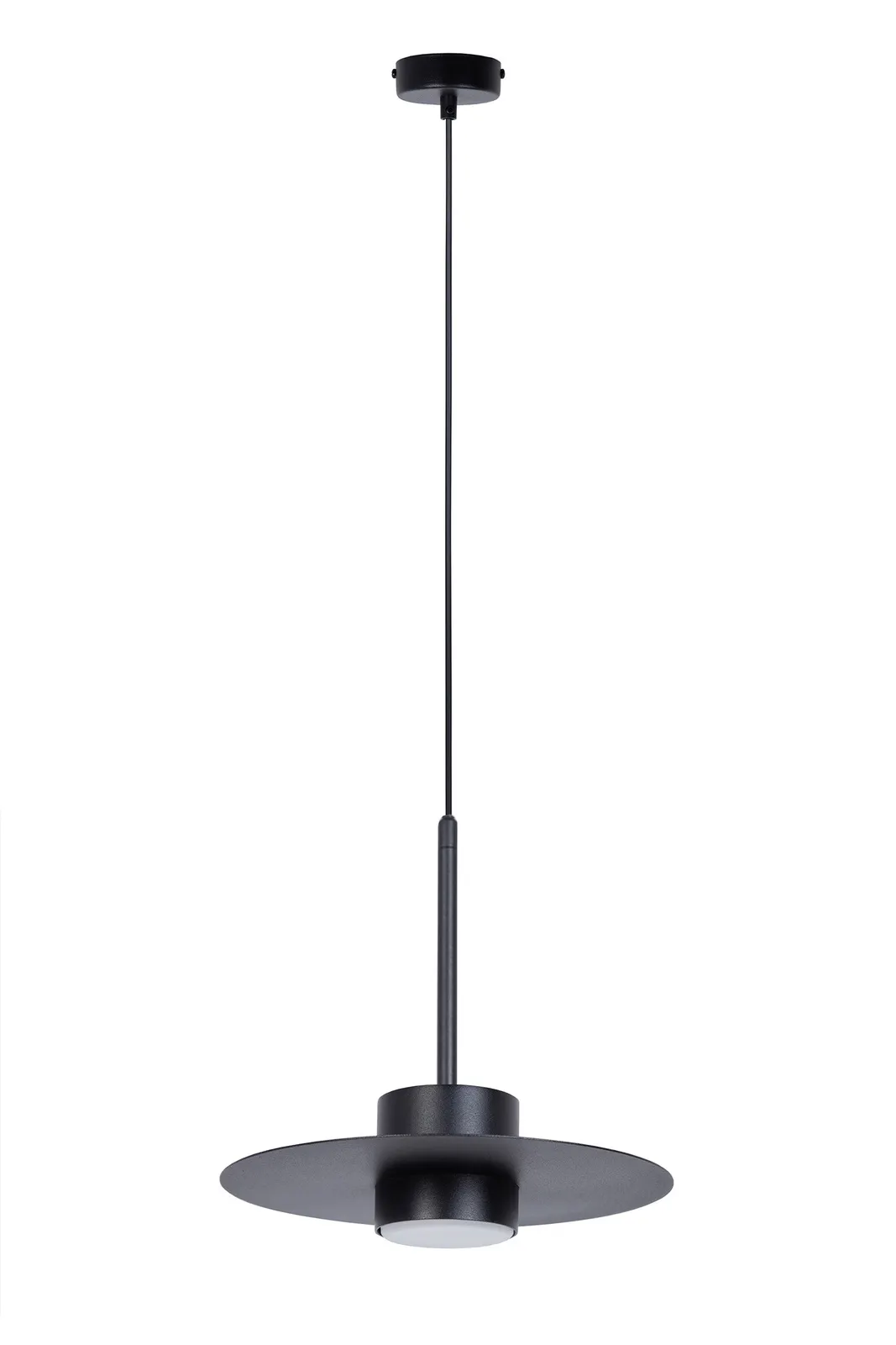 Lampa wisząca stalowa CHARLIE M czarna