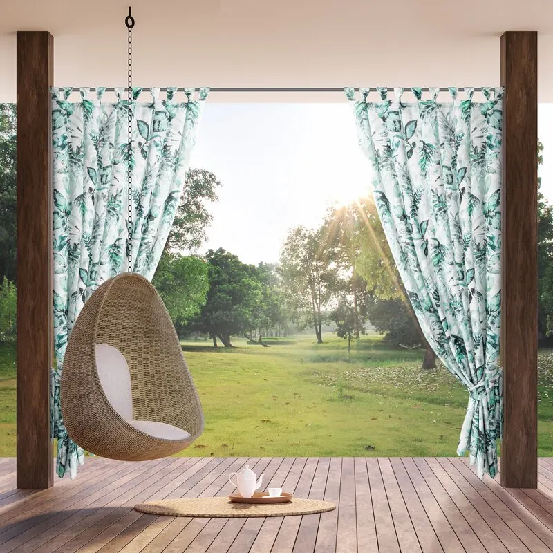 ZASŁONA OGRODOWA GARDEN2 NA SZELKACH 155 X 240 CM BIAŁY